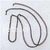 Electrophoresis Plating Brass Chain , twist oval chain lead & cadmium free 