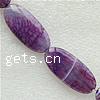 Hair Barrettes, Oval, 40x20x6mm, Hole:Approx 1.5mm, 10PCs/Strand, Sold Per 16 Inch Strand