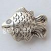 Zinc Alloy Animal Beads, Fish, plated Approx 1.5mm 