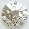 Zinc Alloy Flat Round Pendants, plated nickel, lead & cadmium free Approx 1.5mm 