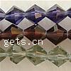 Bicone Crystal Beads, Rivoli Xilion, handmade faceted 6mm Inch 