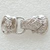 Zinc Alloy Magnetic Clasp, plated, with Mideast rhinestone nickel, lead & cadmium free Approx 1.5mm 