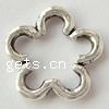 Zinc Alloy Linking Ring, Flower, plated, smooth nickel, lead & cadmium free Approx 1mm 