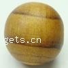 Dyed Wood Beads, Round, painted, large hole 15mm Approx 3mm 