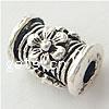 Zinc Alloy Tube Beads, plated Approx 2mm 
