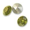 CRYSTALLIZED™ #1088 Xilion Chatons, CRYSTALLIZED™, faceted, Olivine, SS39: 8.16~8.41mm 