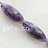 Natural Amethyst Beads, Oval, February Birthstone & faceted Approx 2mm Inch 