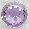colgantes joyas de zirconia cúbica, cúbica circonia, Redondo aplanado, facetas, más colores para la opción, agujero:aproximado 1mm, Vendido por UD