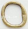Zinc Alloy Linking Ring, Nuggets, plated, smooth 