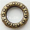 Zinc Alloy Linking Ring, Donut, plated, textured Approx 5mm 