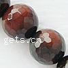 Natural Miracle Agate Beads, Round & faceted Approx 0.5-1.2mm Inch 