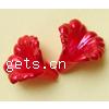 ABS Kunststoff Perlkappen, Blume, Nachahmung Perle, keine, 11x12mm, 1000PCs/Tasche, verkauft von Tasche