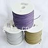 Cuerda de nylon encerado, cordón de nylon, Columna, Importado de Corea de Sur, más colores para la opción, 2mm, 100patiospatio/UD, Vendido por UD