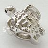 Troll Thailand Sterling Silver European Beads, Turtle, with troll Approx 4.2mm 
