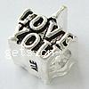 Troll Thailand Sterling Silver European Beads, with letter pattern & with troll Approx 4.5mm 