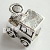 No Troll Thailand Sterling Silver European Beads, Train, without troll Approx 5mm 
