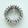 Zinc Alloy Frame Beads, Donut, plated cadmium free Approx 7mm, Approx 