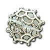 Zinc Alloy Bead Caps, Flower, plated cadmium free Approx 1mm, Approx 