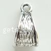 Zinc Alloy Bail Beads, Teardrop, nickel plated cadmium free Approx 1.5mm, Approx 