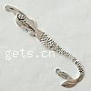 Zinc Alloy Bookmark, Mermaid, plated Approx 3mm 
