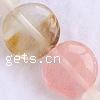 Watermelon Bead, Flat Round Approx 1mm Inch 