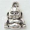 Buddhist Jewelry Pendant, Zinc Alloy, Buddha cadmium free Approx 1.5mm 