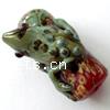 Christmas Lampwork beads, Animal lampwork beads, Animal, 23x12mm, Hole:Approx 2MM, Sold by PC