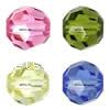 CRYSTALLIZED™ 5000 10mm Crystal Round Beads, CRYSTALLIZED™, faceted, mixed colors, 10mm [