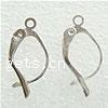 Brass Lever Back Earring Wires, plated, with loop 16mm Approx 1mm 