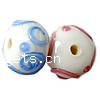 Handmade Lampwork Beads, Rondelle,9x14mm, Hole:Approx 2MM, Sold by PC