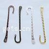 Zinc Alloy Bookmark, plated, textured Approx 2.5mm 