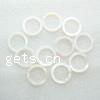 Natural White Shell Beads, Donut, painted Approx 1mm Approx 15 Inch, Approx 