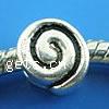 No Troll Thailand Sterling Silver European Beads, Cake, without troll Approx 4.58mm 