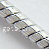 Stainless Steel Snake Chain, 304 Stainless Steel, original color, 1mm 
