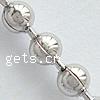 Stainless Steel Ball Chain, 304 Stainless Steel, Round, original color, 4.5mm 