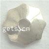 Zinc Alloy Bead Caps, Flower, plated cadmium free Approx 0.4mm, Approx 