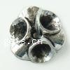 Zinc Alloy Beads Setting, Flower, plated cadmium free Approx 1mm, Approx 