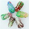 Handmade Lampwork Beads, Teardrop, assorted size, Hole:Approx 2-3MM, Sold by PC