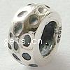 No Troll Thailand Sterling Silver European Beads, Drum, without troll Approx 4.5mm 