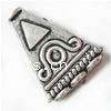 Zinc Alloy Cone Beads, Trapezium, plated Approx 3mm, Approx 