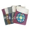 Folk Art-Tasche, Stoff, gemischte Farben, 17.5x21cm, Länge:27 ZollInch, verkauft von PC