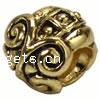 Zinc Alloy European Beads, Drum, plated, without troll Approx 4.5-5mm 