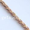Brass Rope Chain, plated cadmium free, 1.5mm 