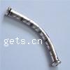 Zinc Alloy Tube Beads, plated Approx 1mm 