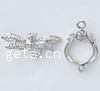Zinc Alloy Toggle Clasp, Dragonfly, single-strand nickel, lead & cadmium free Approx 2.5mm 