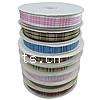 Satin Ribbon, gingham & two tone & double-sided, mixed colors, 15mm Yard  