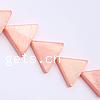 Natural Freshwater Shell Beads, Triangle Approx 1mm Approx 15 Inch, Approx 