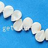 Natural Freshwater Shell Beads, Teardrop Approx 1mm Approx 15 Inch, Approx 