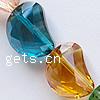 Imitation CRYSTALLIZED™ Crystal Beads, Moon, faceted, mixed colors Approx 1.5mm Inch 