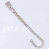 Zinc Alloy Bookmark, plated Approx 3mm 